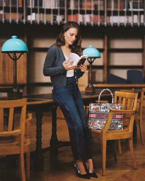 natalie portman Dior book club